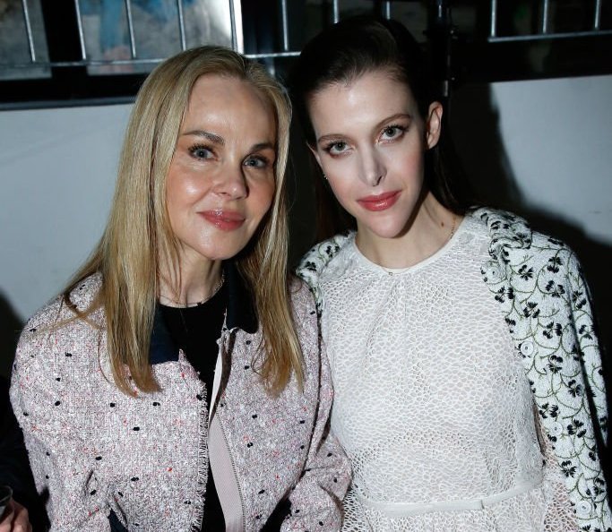 Claudia Heffner Peltz with her daughter