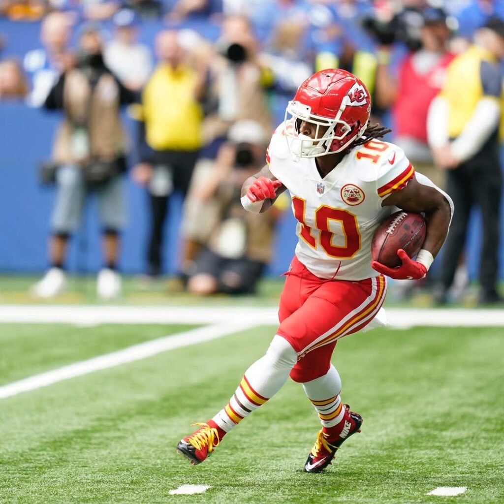 Isiah Pacheco in Kansas City Chiefs NFL