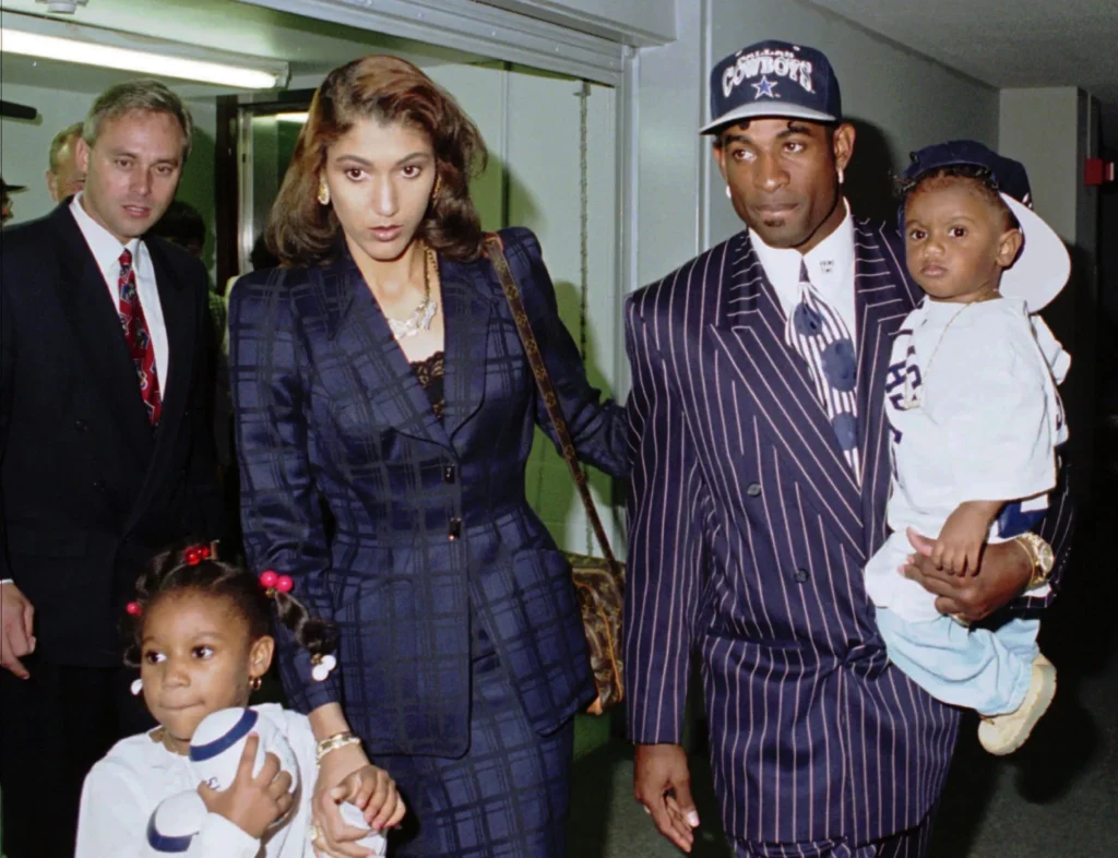 Carolyn Chambers with her husband and children