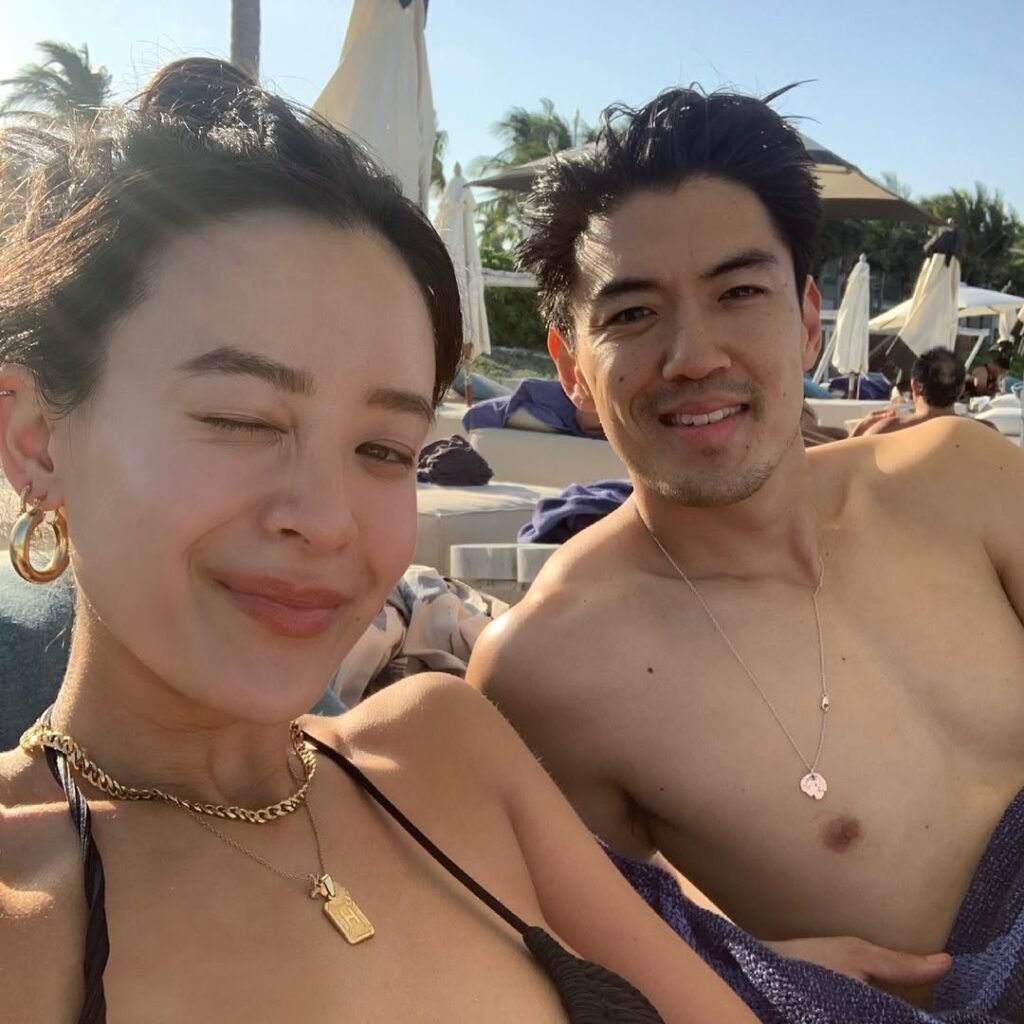 Highdee Kuan with her boyfriend Andre