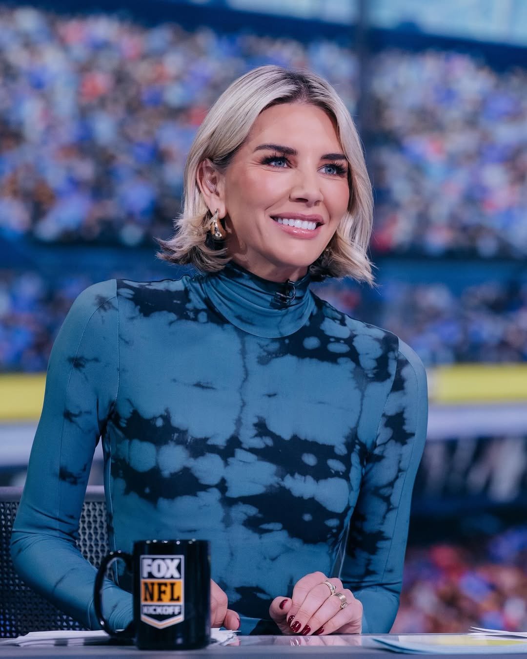 Charissa Thompson at NFL Fox office