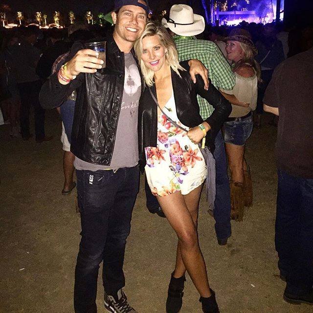 Charissa Thompson with her ex-boyfriend