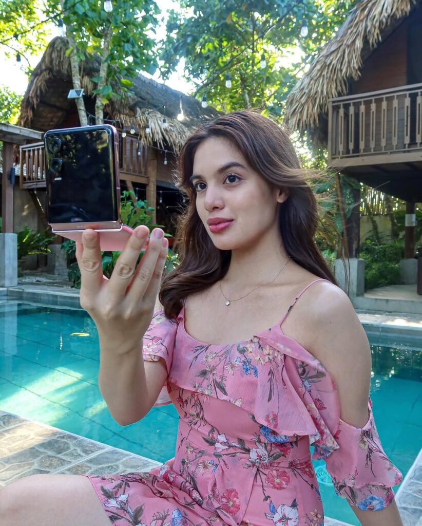 Michelle Vito promotes Infinix mobile