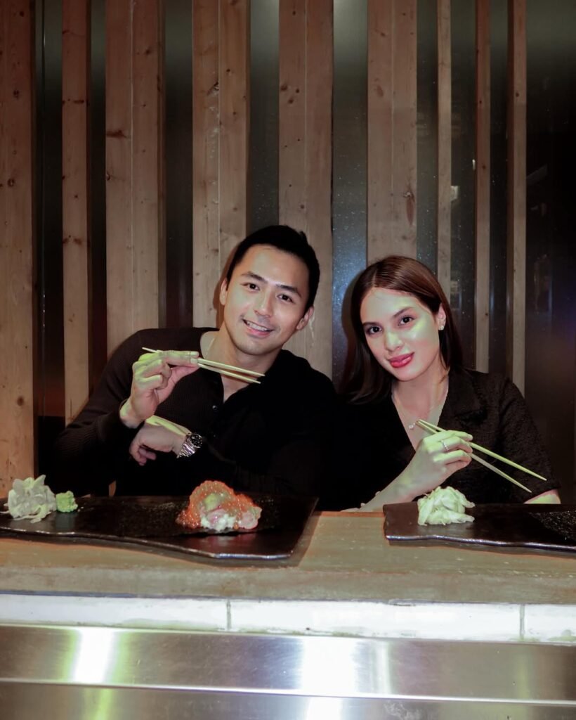 Michelle Vito with her boyfriend on a date night